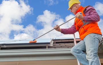 Swordly soft wash roof cleaning